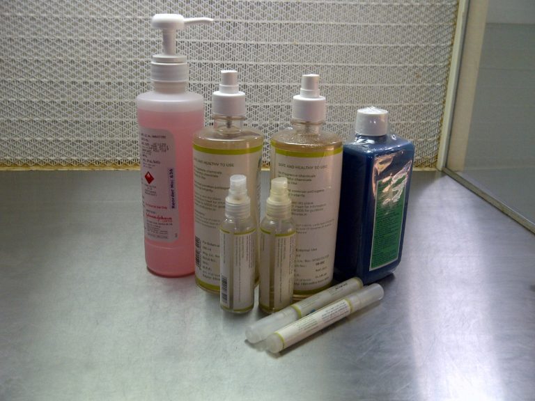 Pharmaceutical Disinfectant Test Microbio Laboratory